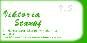 viktoria stampf business card